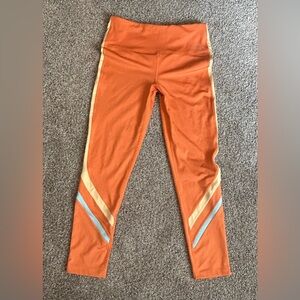 Fit2Run Women’s Orange Leggings Workout Leggings M